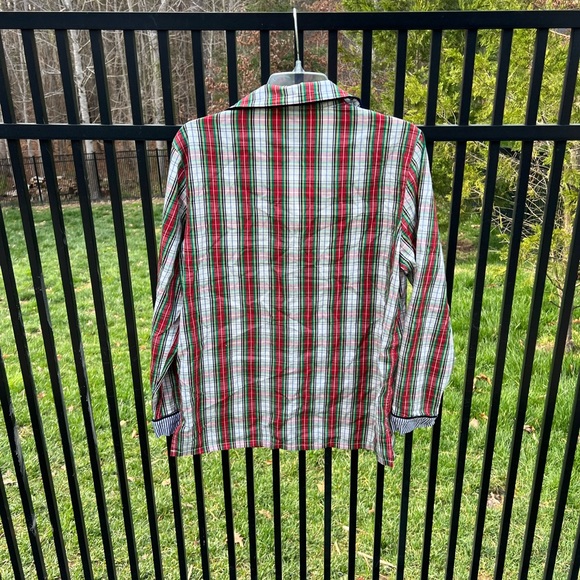 Vineyard Vines Plaid Tartan Pajama Top size Small - Picture 9 of 10